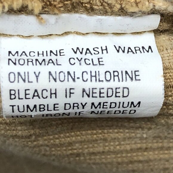 Vintage Levi's Western Wear Women M Tan Corduroy Blazer Jacket Black Tag - Picture 4 of 13